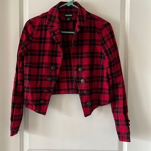 Size M plaid blazer